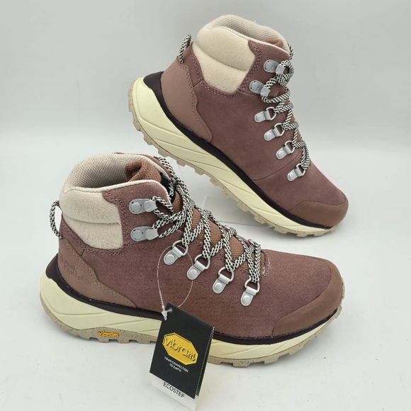 Jack Wolfskin Shoes - NWT Jack Wolfskin Women's Terraventure Urban Mid W Hiking Shoes, Rose/White, 5.5